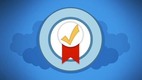 Mike Wheeler's matching Udemy practice-test course artwork